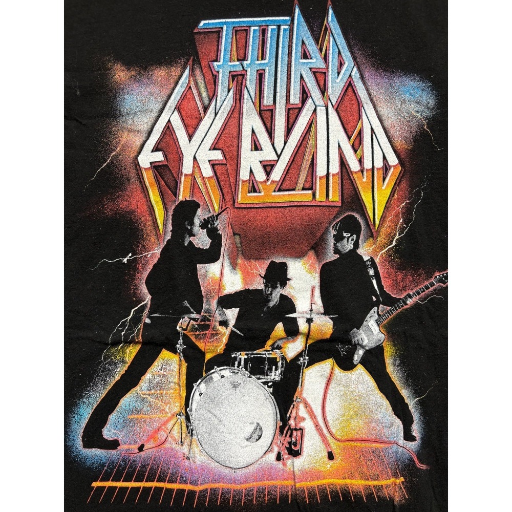 Third Eye Blind Tultex Band‎ shirt Mens Black Short Sleeve Graphic Concert Music